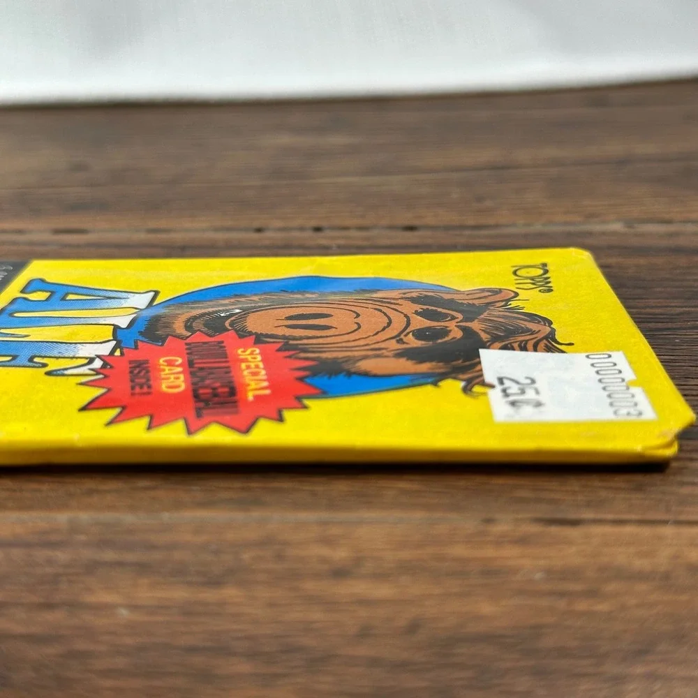 1987 ALF Trading‎ Card Pack Topps Unopened Special Bouillabaseball Card